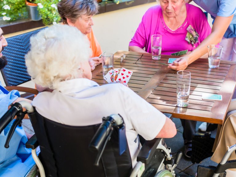 Social activities can prevent cognitive decline in care facility residents