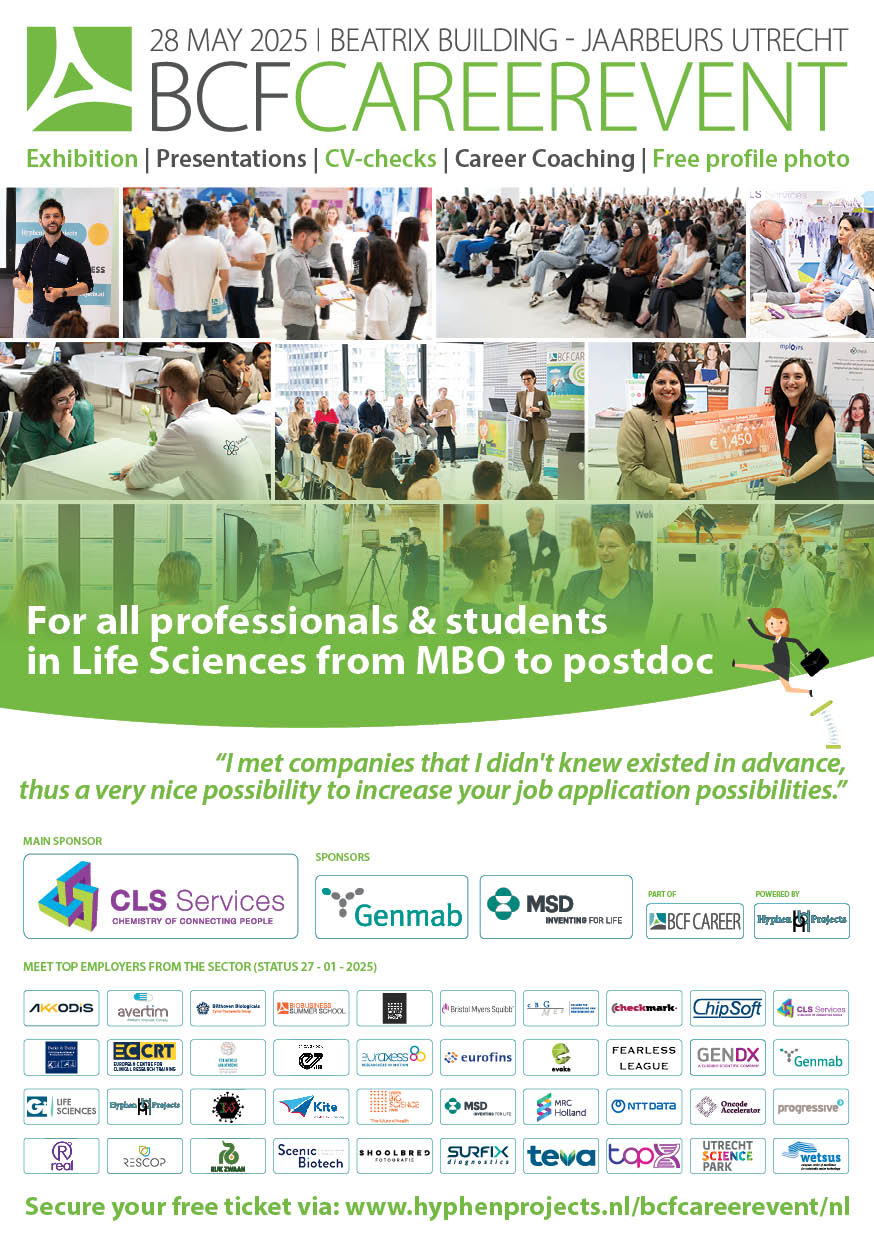 Your new career path starts here: BCF Netherlands – Utrecht | Amsterdam UMC