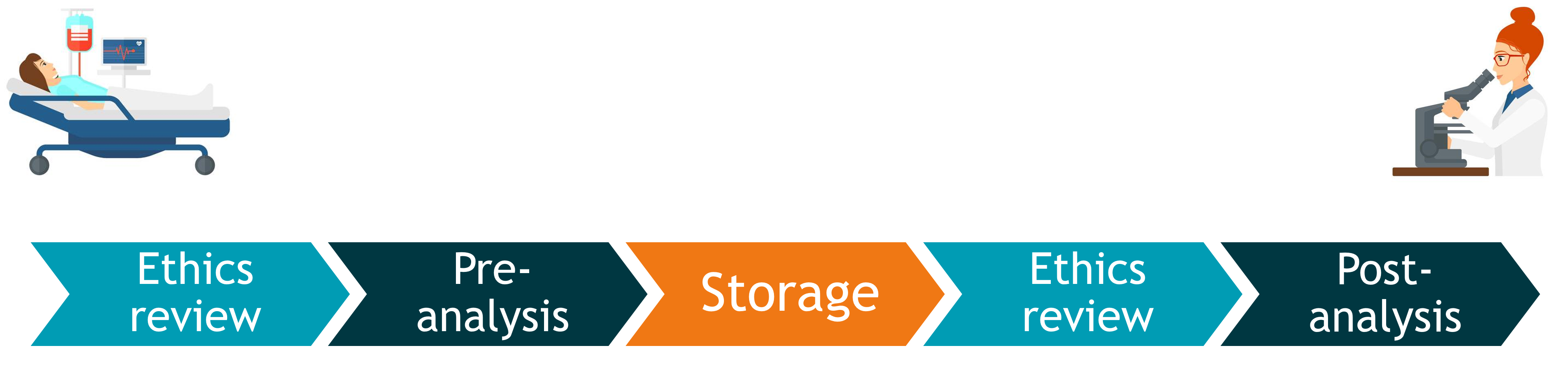 Biobank proces chain