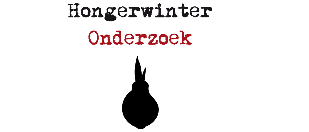 Hongerwinter onderzoek logo