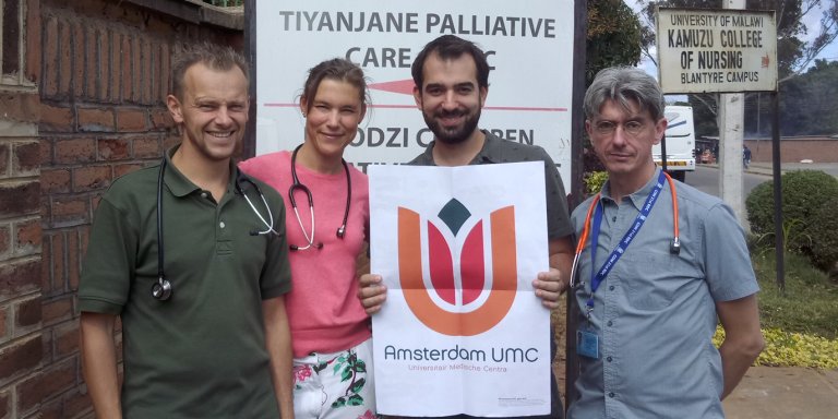 Amsterdam UMC’ers in Malawi