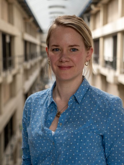 Young AGEM board member Anne van der Spek