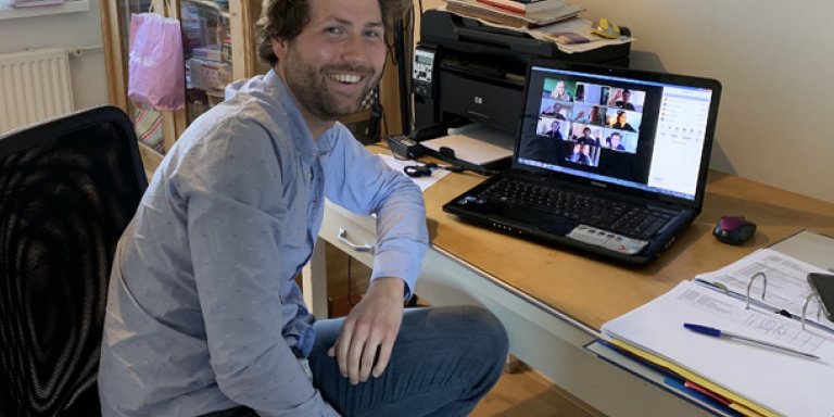 Studenten begeleiden in coronatijd