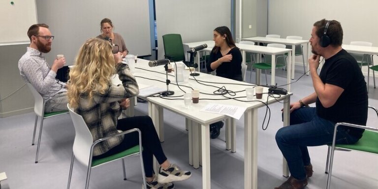 Podcastserie voor welzijn van studenten