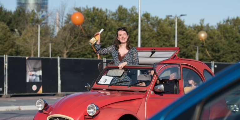 Claxonconcert voor nieuwe artsen