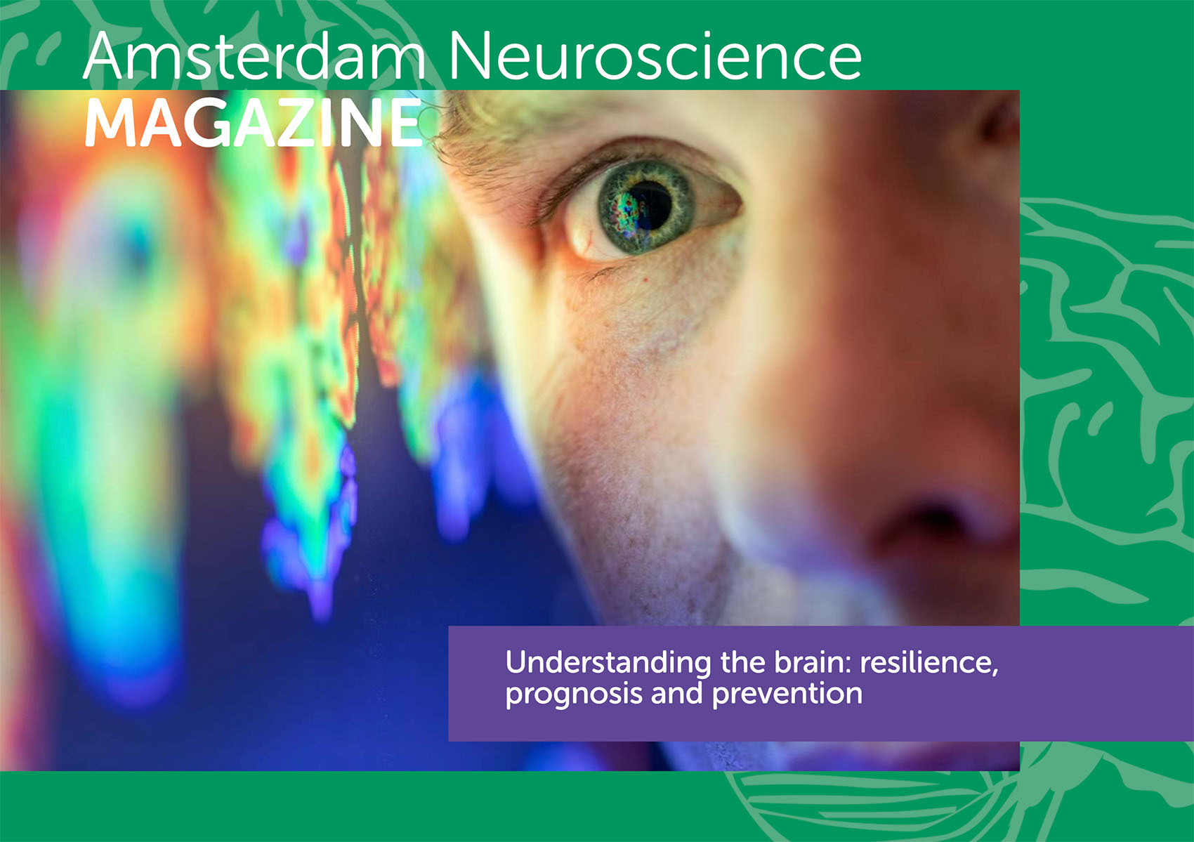 Cover of Amsterdam Neuroscience Magazine 2021
