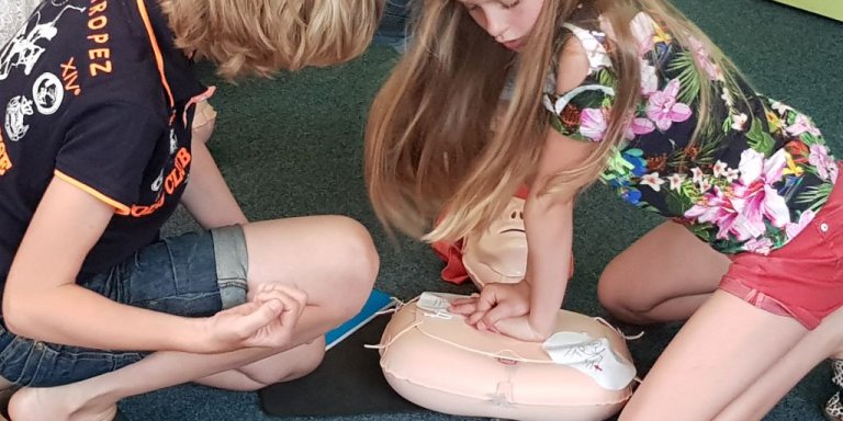 Reanimeren is niet eng