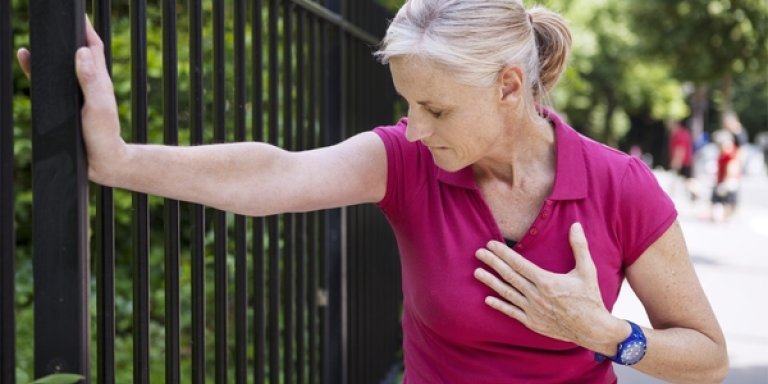 Pijn op de borst terughoudend behandelen