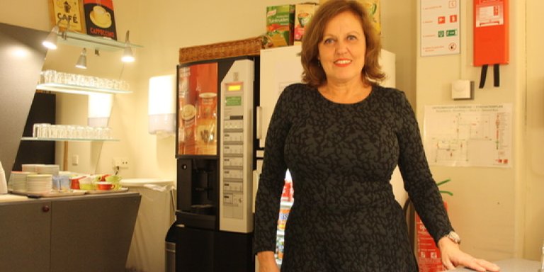 Fluitend naar het werk