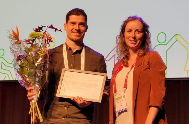 Award at the annual Dutch DCRM conference