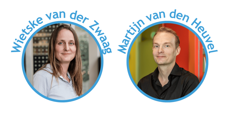 Pictures of Wietske van der Zwaag and Martijn van den Heuvel