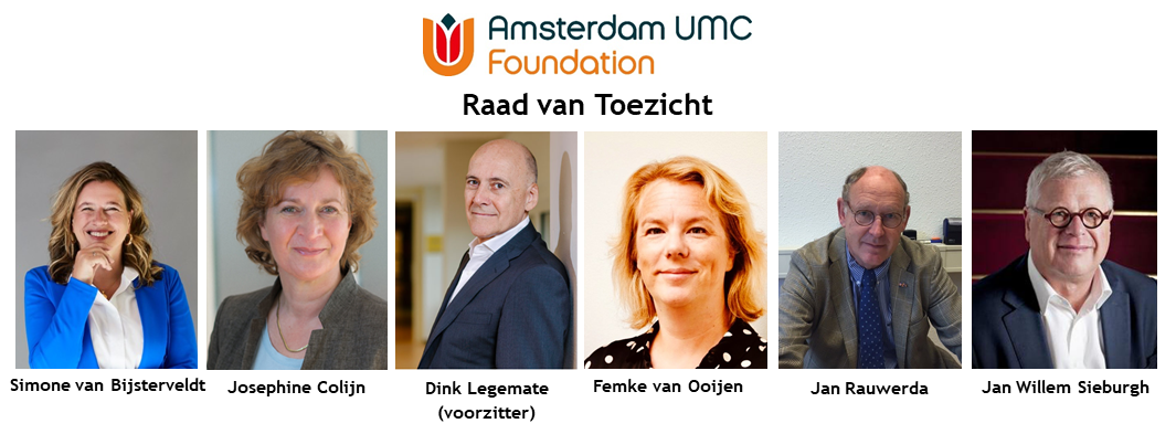 Raad van toezicht Amsterdam UMC Foundation compleet