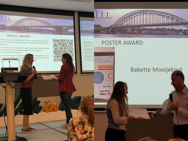 Awards at the annual SMALLL conference