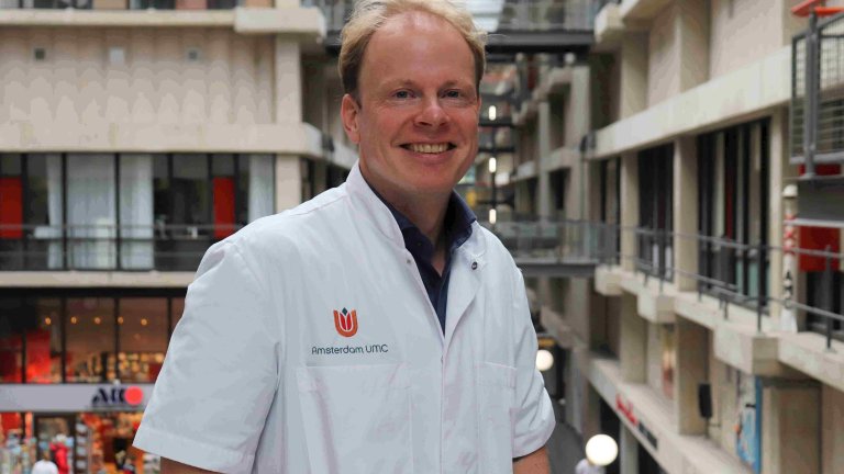 Internist and infectious disease specialist Joost Wiersinga