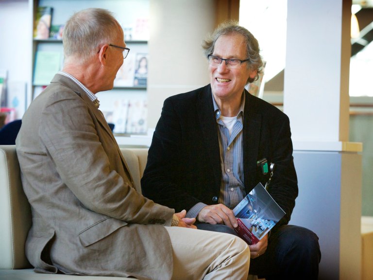 Theo is gastheer bij VUmc Cancer Center Amsterdam