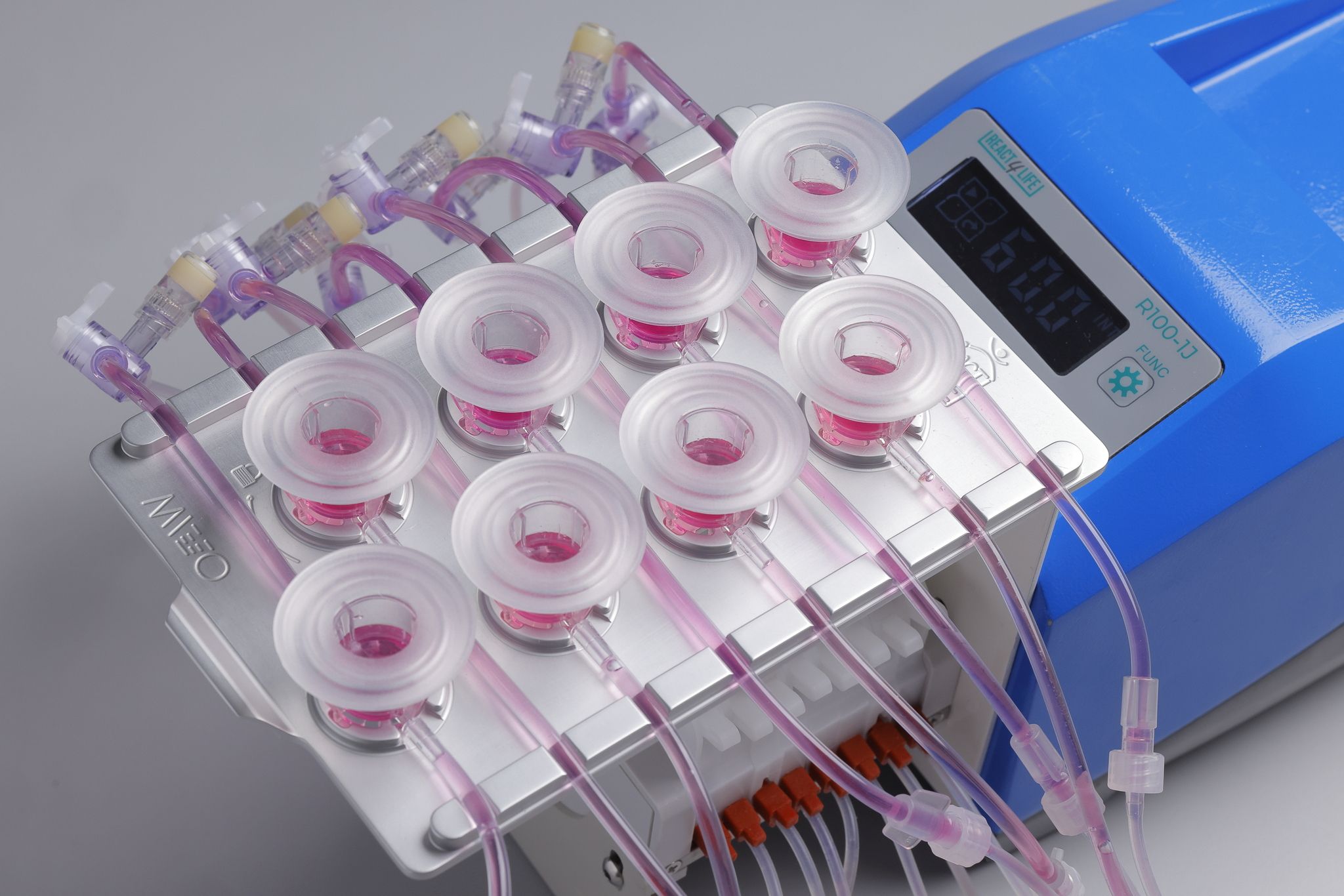 Experiment using the MIVO® millifluidics device