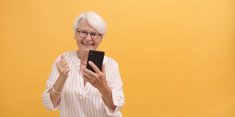 Gezond oud worden dankzij de smartphone