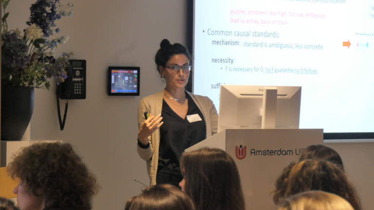 Presentation by Lauren Ross