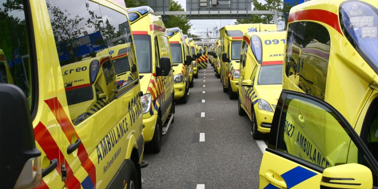 Grote rampoefening bij Amsterdam UMC, locatie VUmc