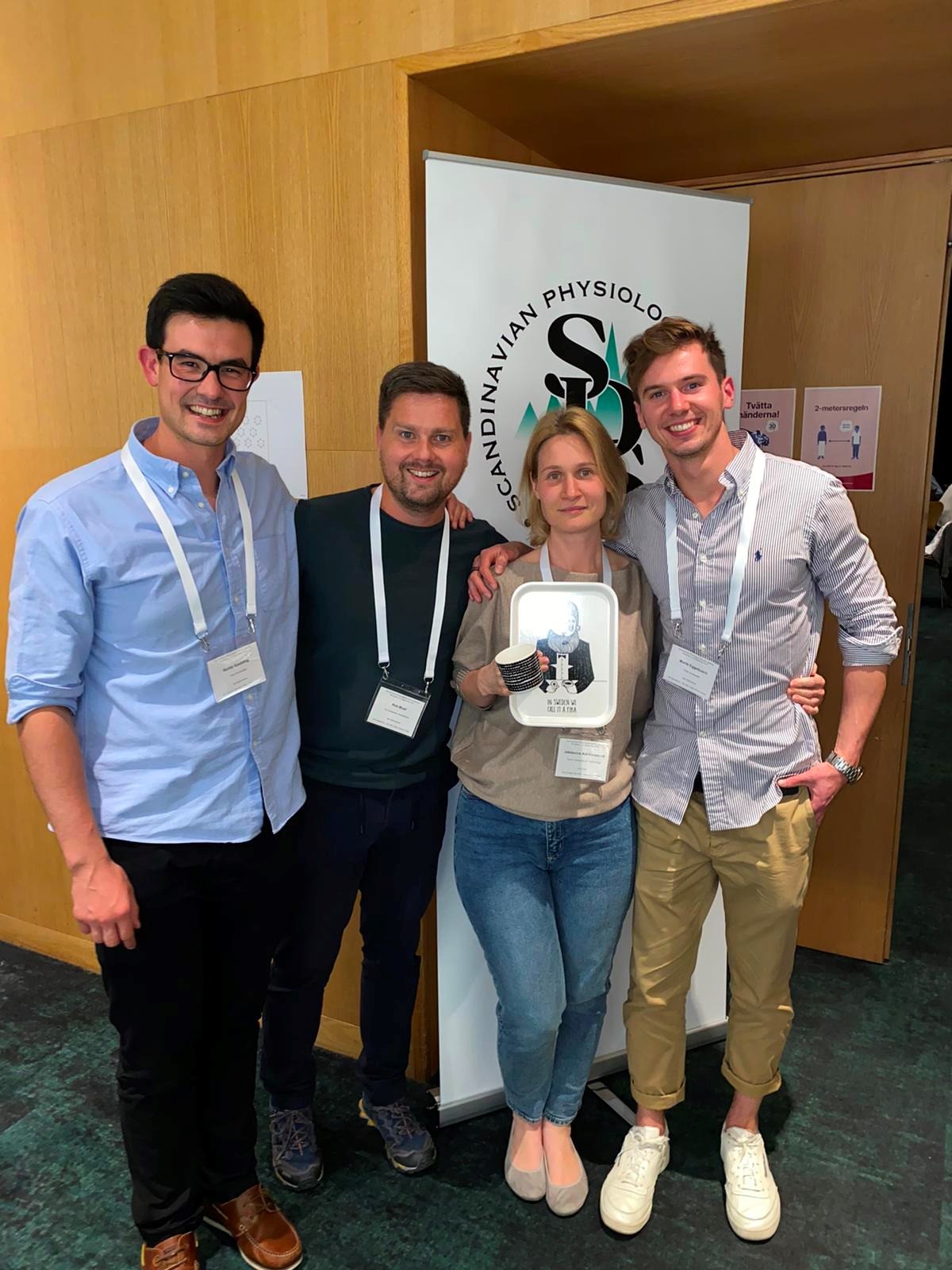  Visiting PhD student Katja Aid wins Poster Prize SPS  