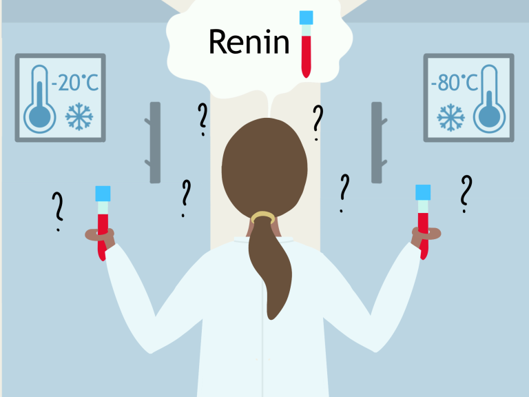 Freeze at your own risk: why -20°C storage messes with renin levels and how to turn it around 