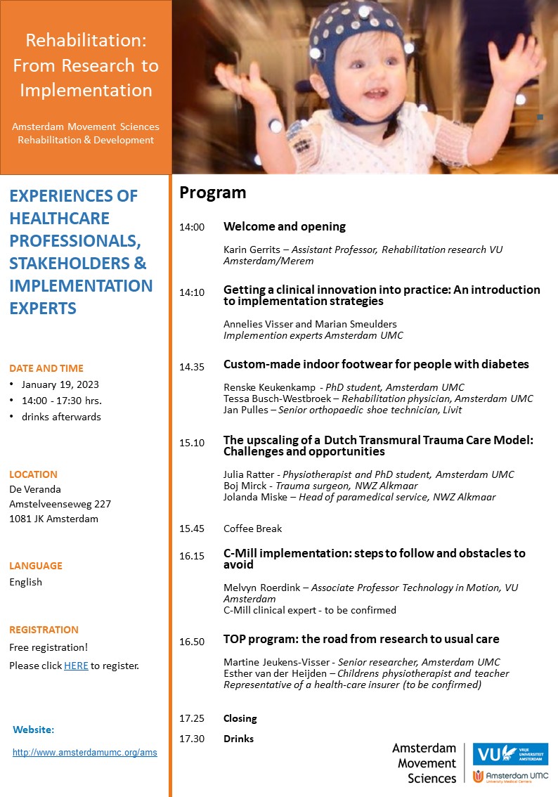 Symposium Rehabilitation on January 19, 2023