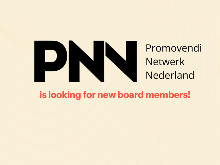 Promovendi Netwerk Nederland (PNN) is looking for new board members