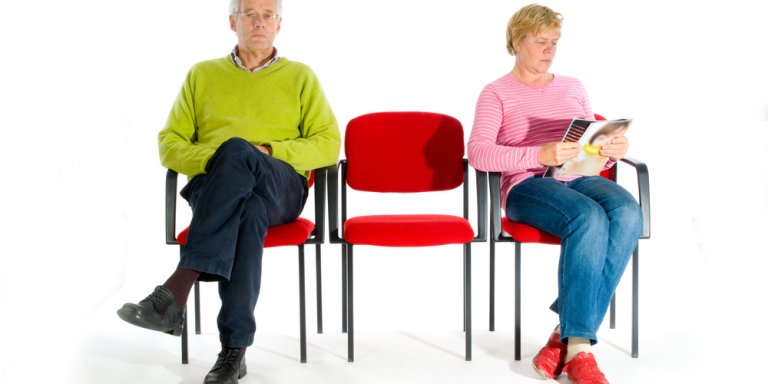 Kom alleen naar uw afspraak